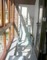 view of balcony of the West bedroom ensuite at Gardeners Rest