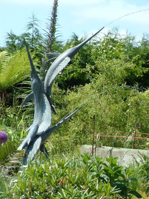 view of the garden at Gardeners Rest